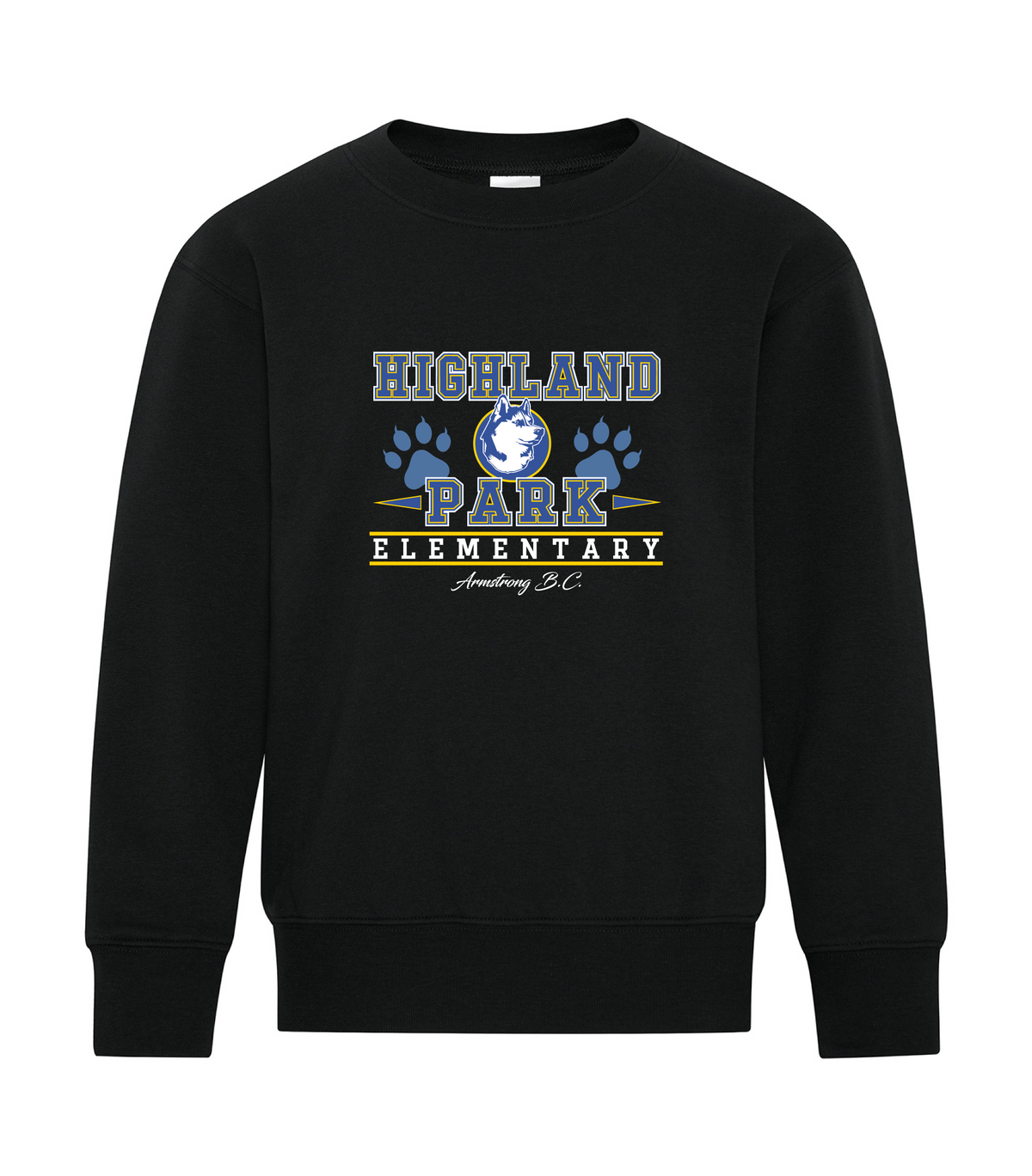 Youth Highland Park Elementary Spirit Crewneck