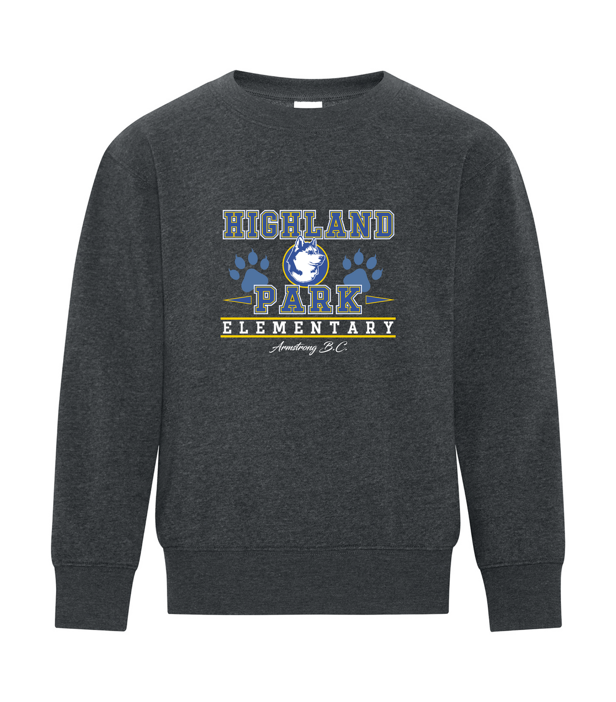 Youth Highland Park Elementary Spirit Crewneck