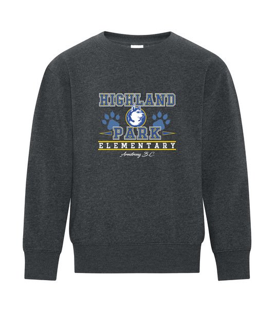 Youth Highland Park Elementary Spirit Crewneck