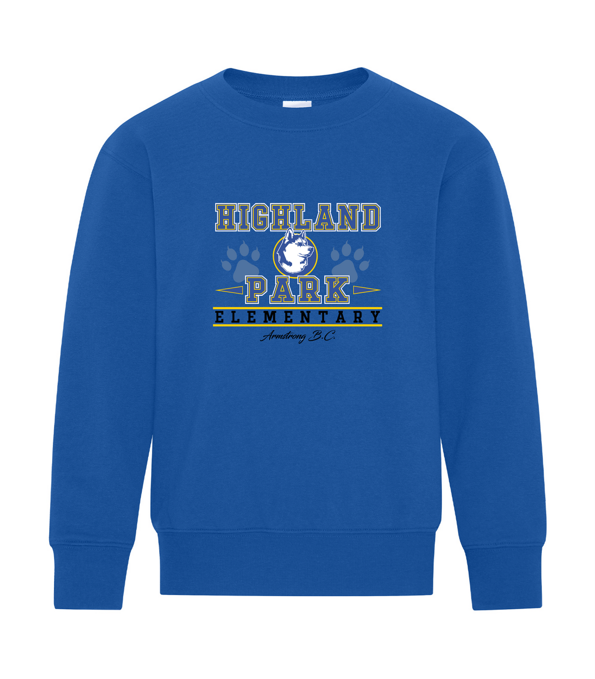 Youth Highland Park Elementary Spirit Crewneck