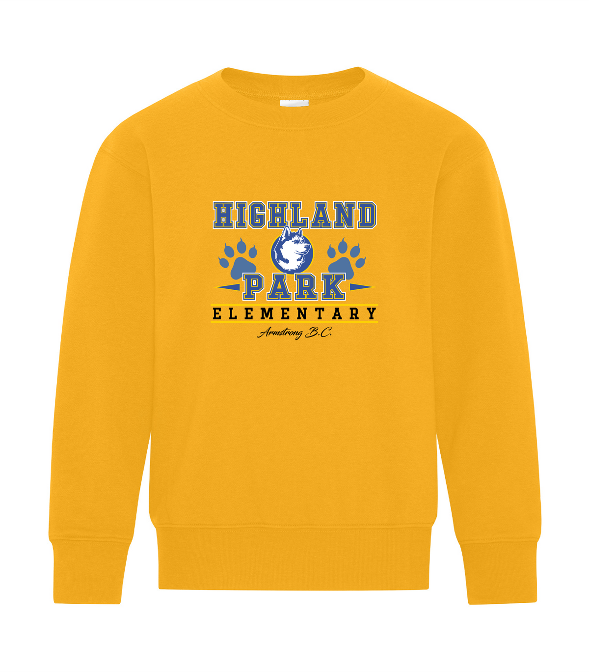 Youth Highland Park Elementary Spirit Crewneck