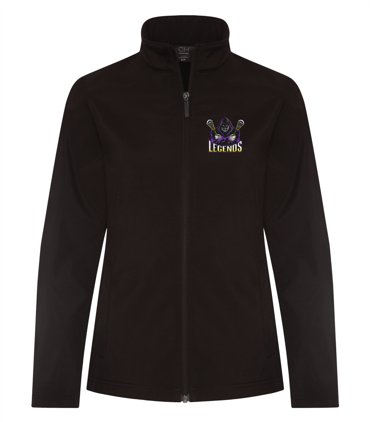 Legends Logo Ladie's Soft Shell Rain Jacket & Windbreaker