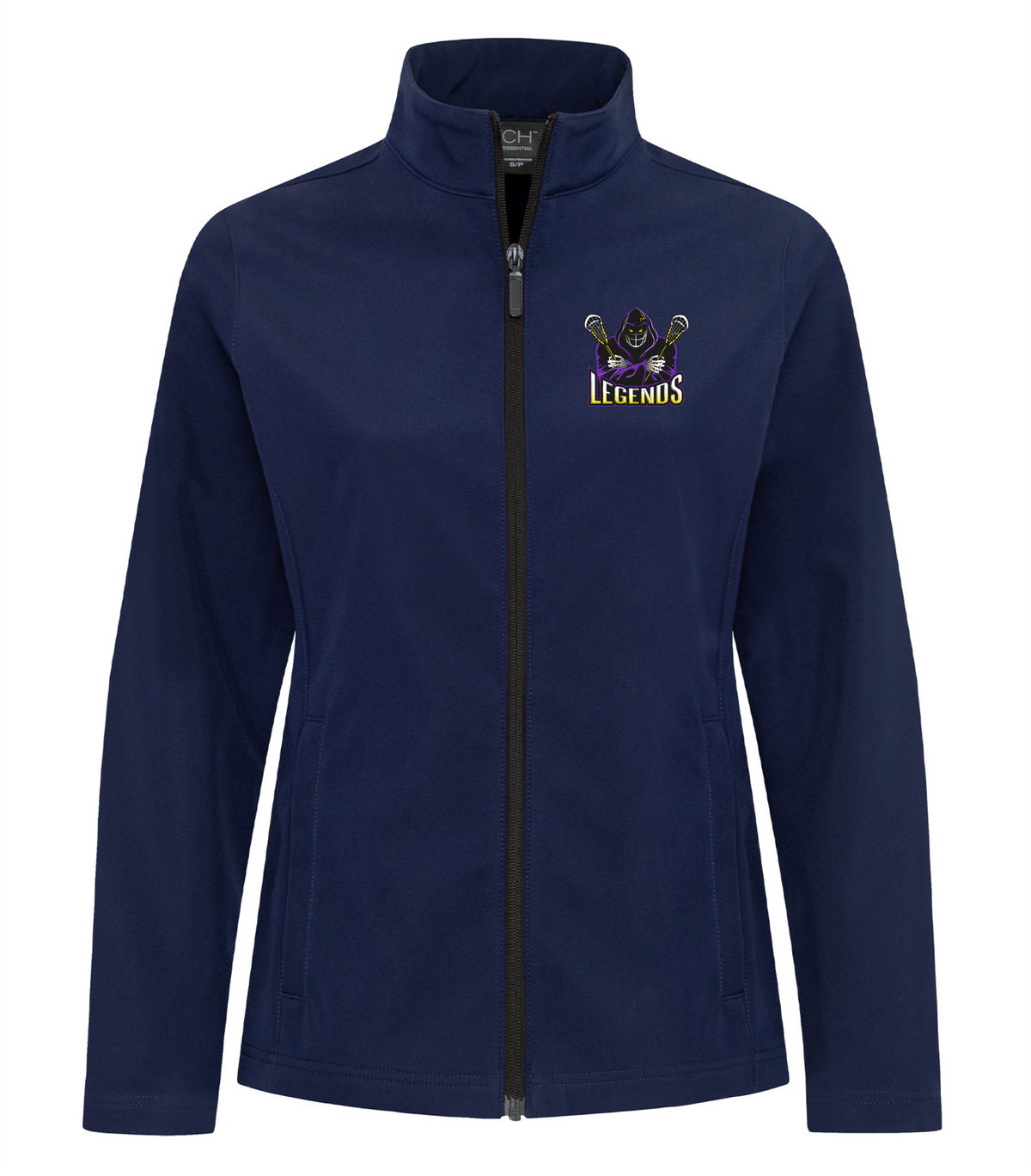 Legends Logo Ladie's Soft Shell Rain Jacket & Windbreaker