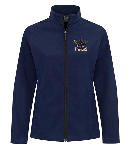 Legends Logo Ladie's Soft Shell Rain Jacket & Windbreaker