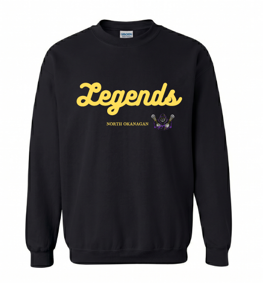 Legends Cursive Crewneck Sweater