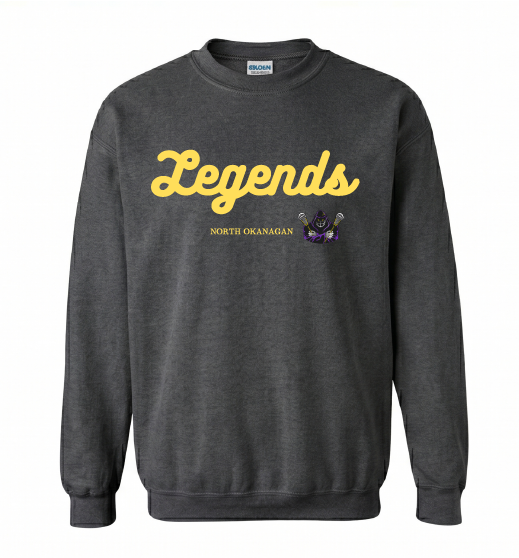 Legends Cursive Crewneck Sweater