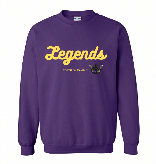 Legends Cursive Crewneck Sweater