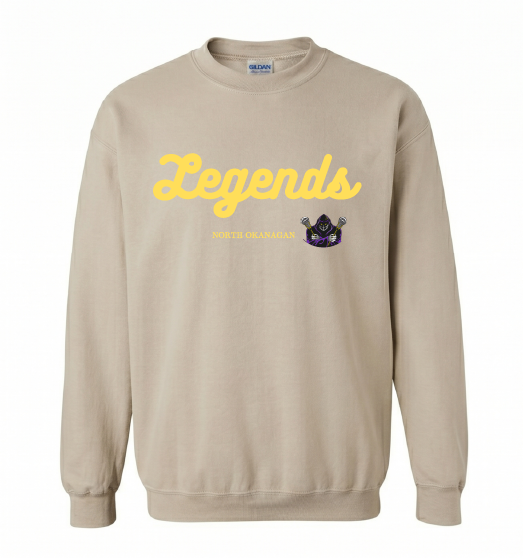 Legends Cursive Crewneck Sweater
