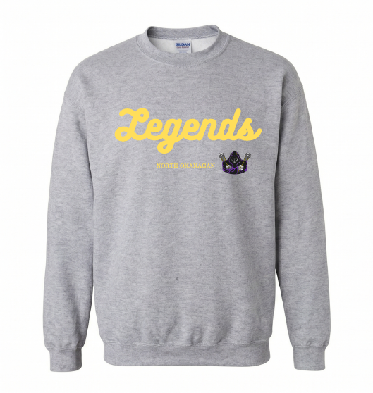 Legends Cursive Crewneck Sweater