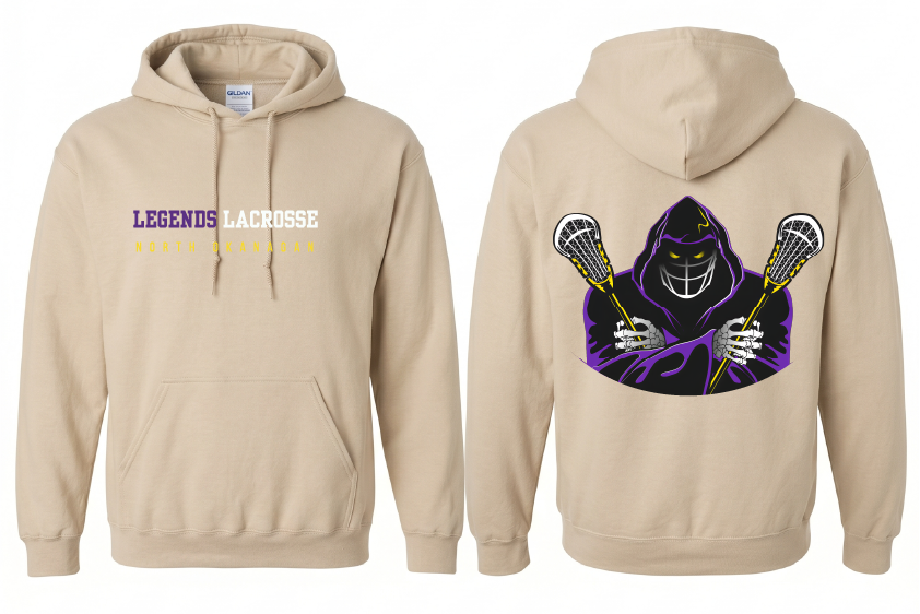 Legends North Okanagan Oversized Back Pullover Hoodie