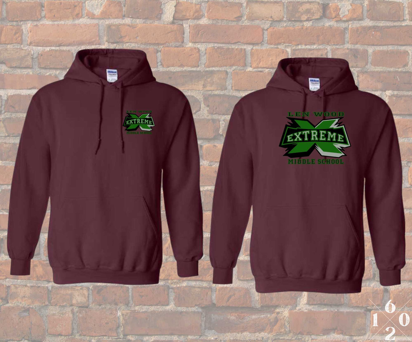 Len Wood Pullover Hoodie - Adult