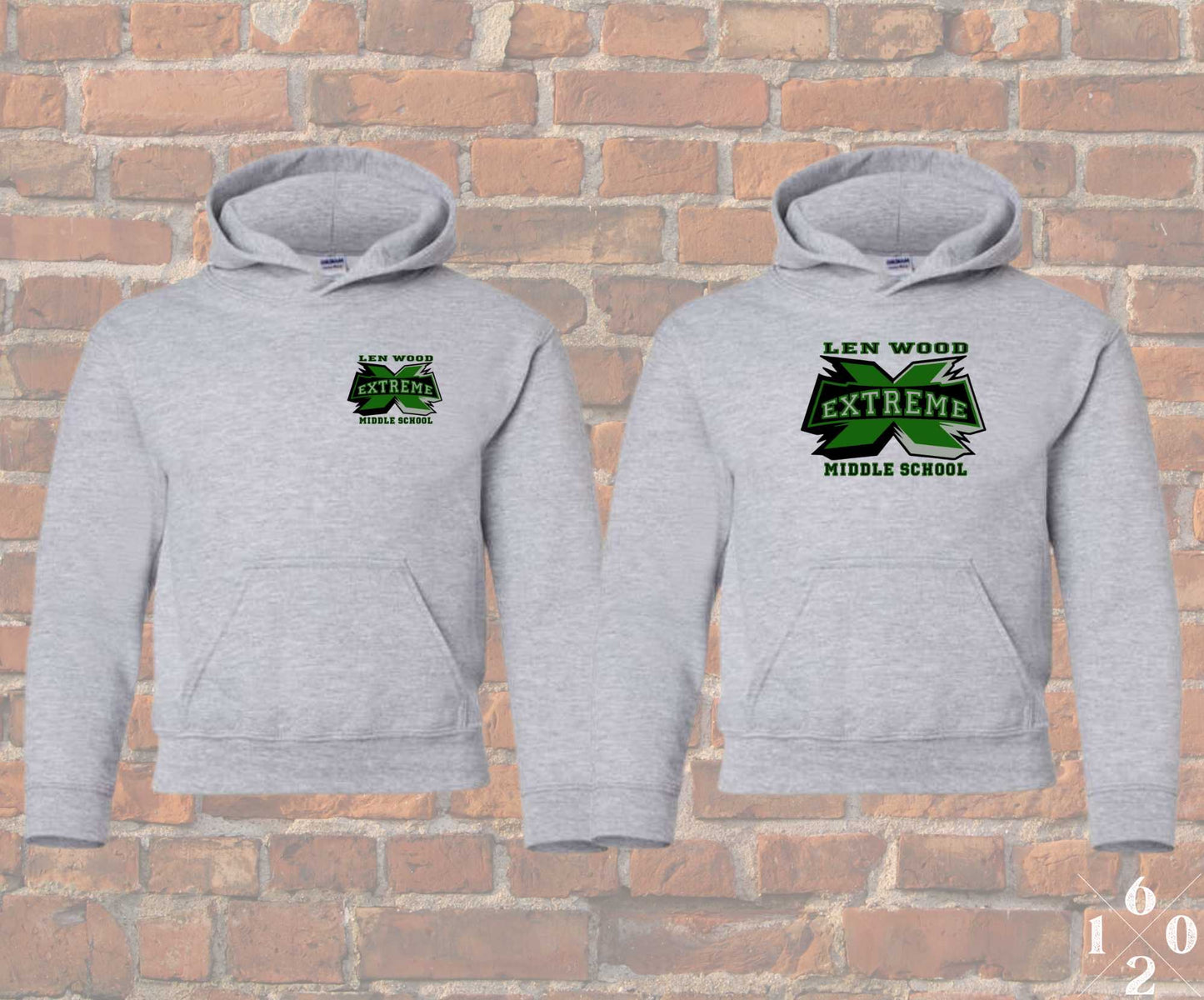 Len Wood Pullover Hoodie - Youth