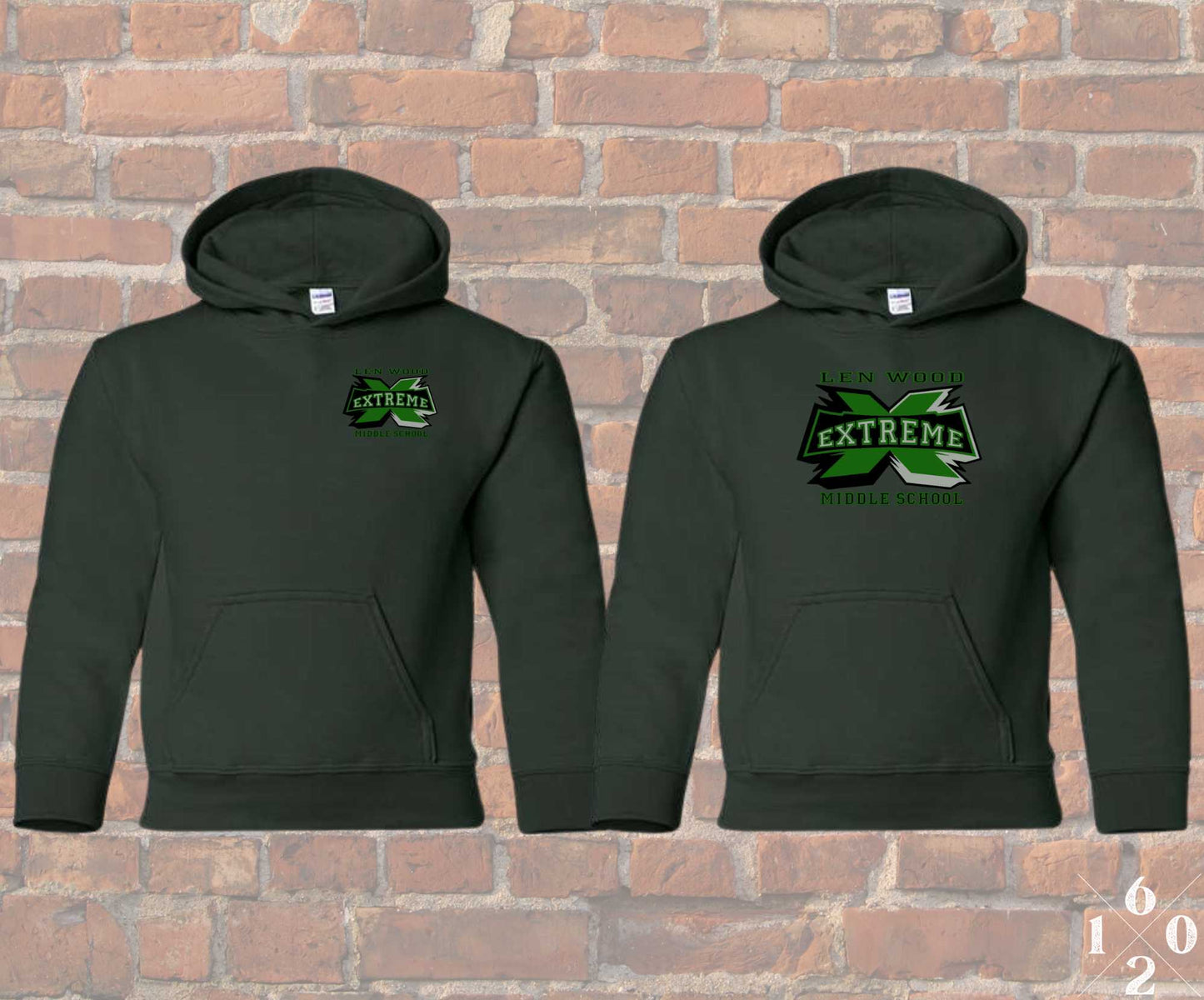 Len Wood Pullover Hoodie - Youth