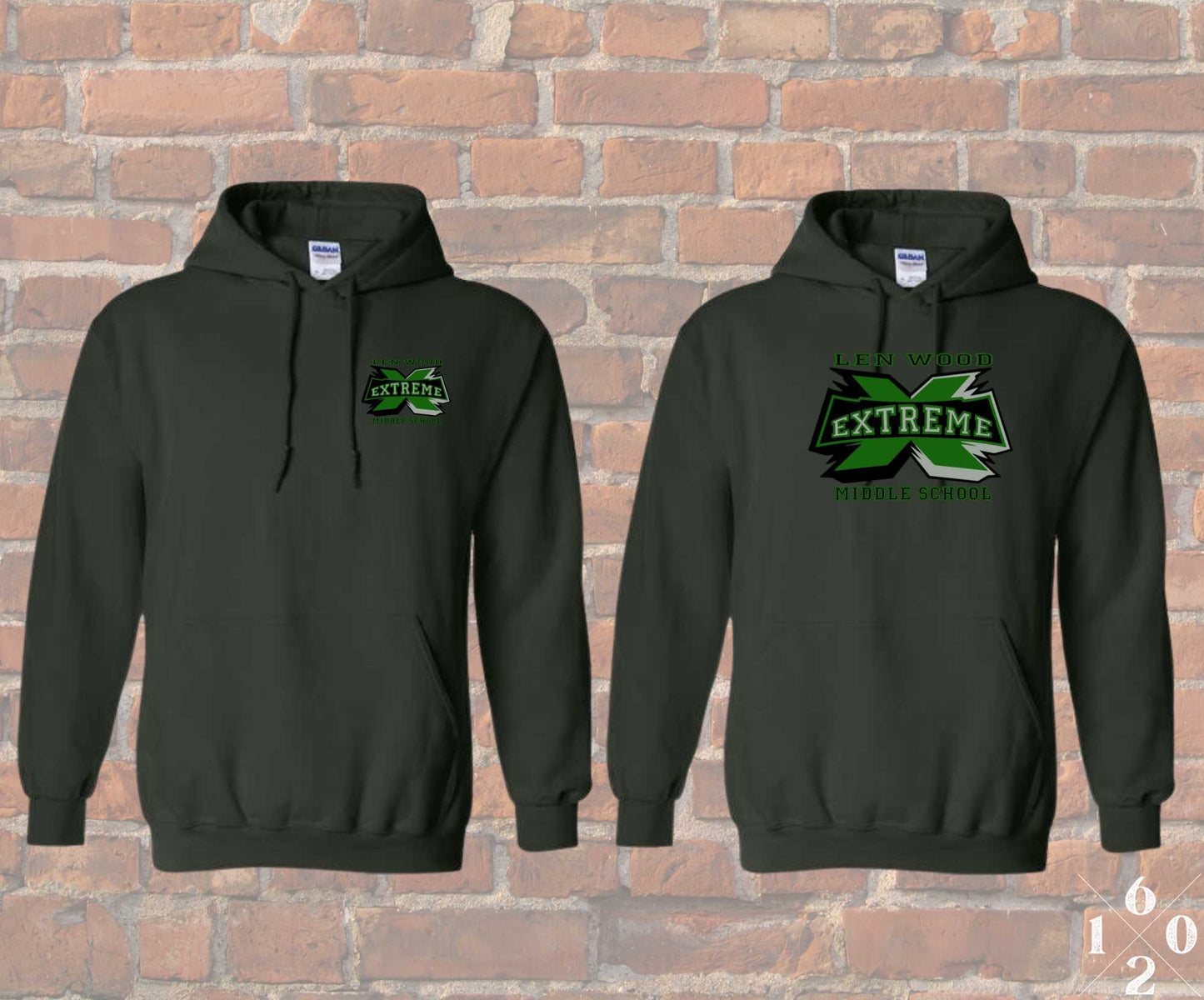 Len Wood Pullover Hoodie - Adult