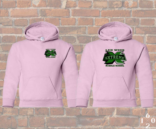 Len Wood Pullover Hoodie - Youth