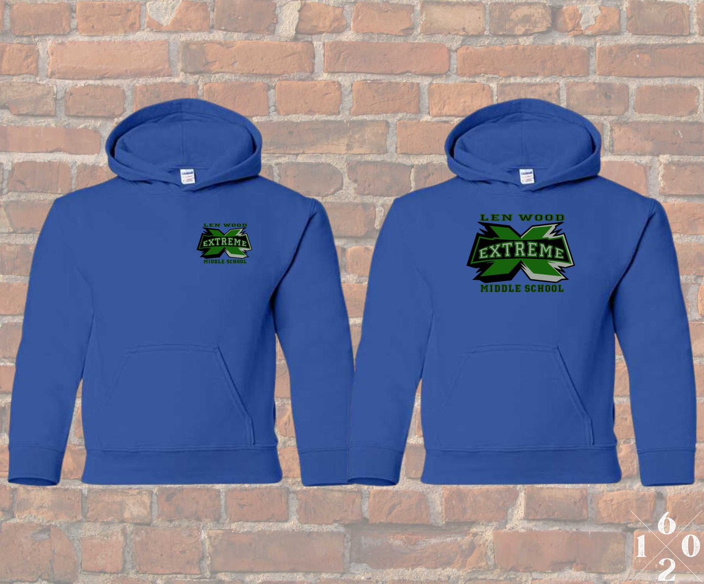 Len Wood Pullover Hoodie - Youth