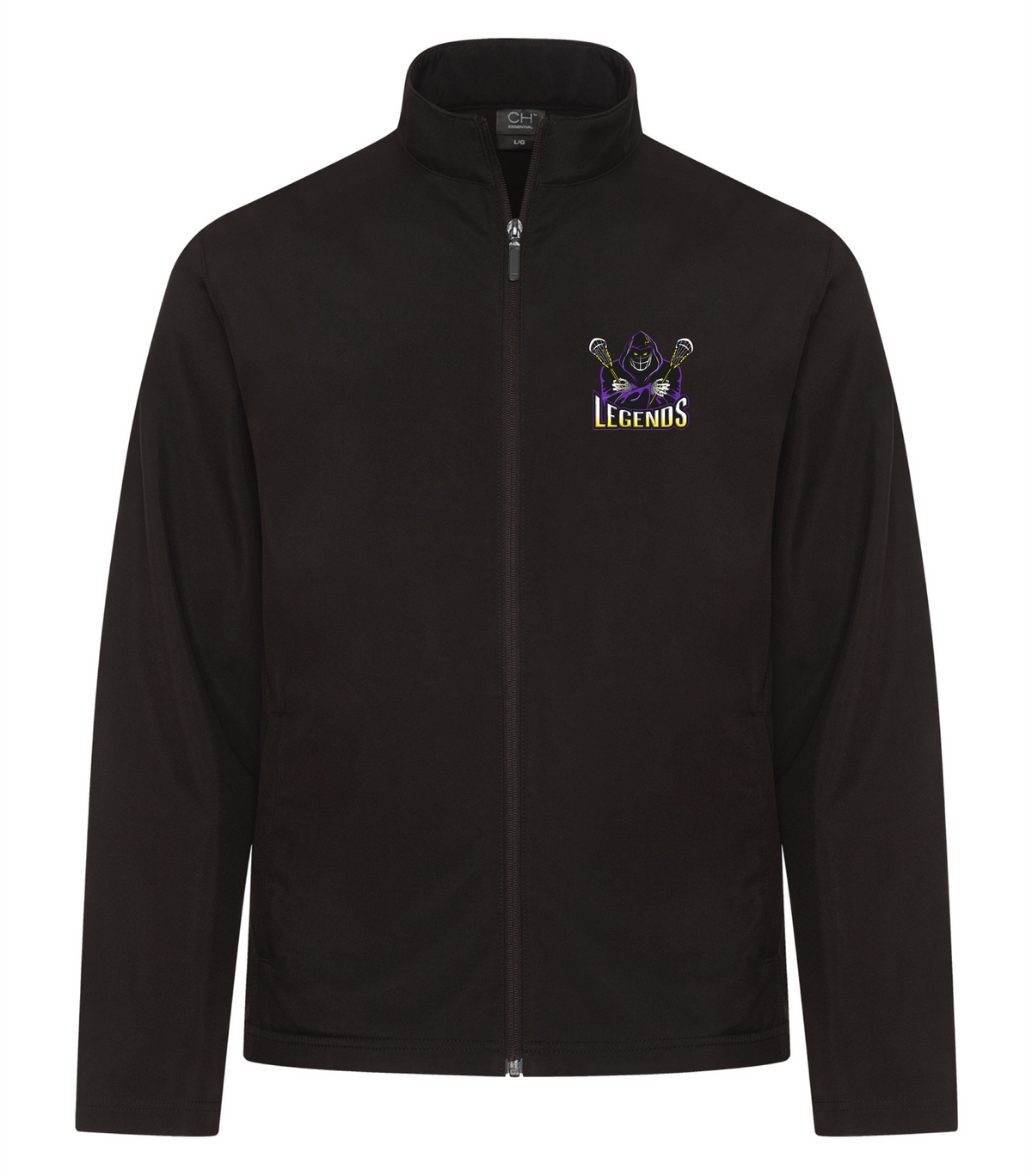Legends Logo Men's Soft Shell Rain Jacket & Windbreaker