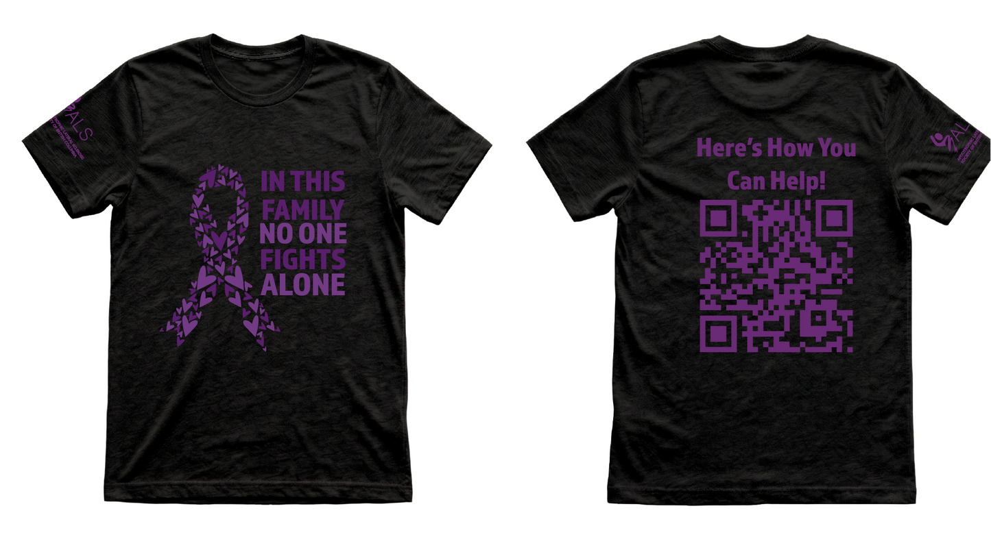 ALS No One Fights Alone T-Shirt