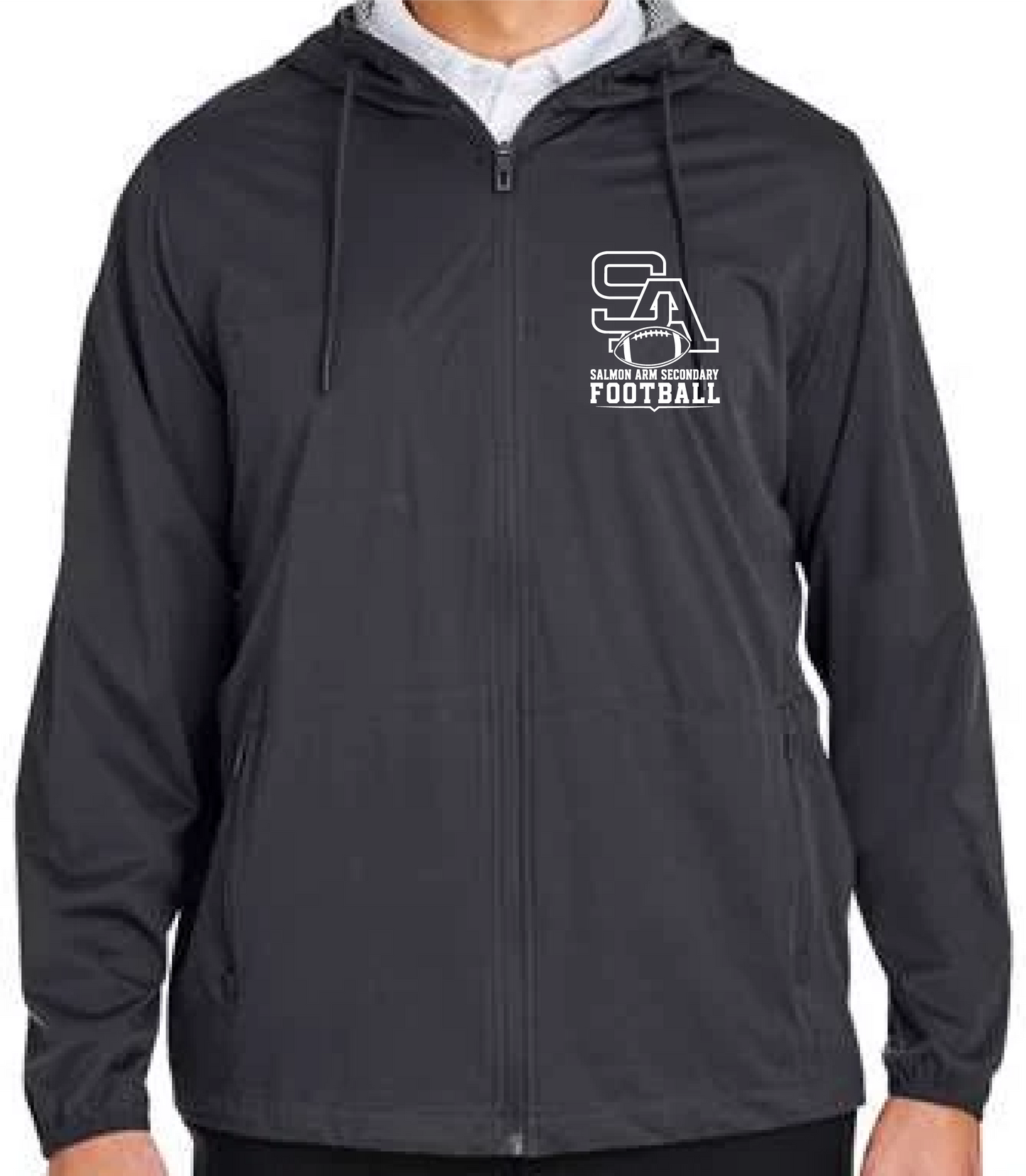 SASS Football Full Zip Rain Jacket