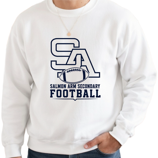 SASS Football Crewneck Sweater