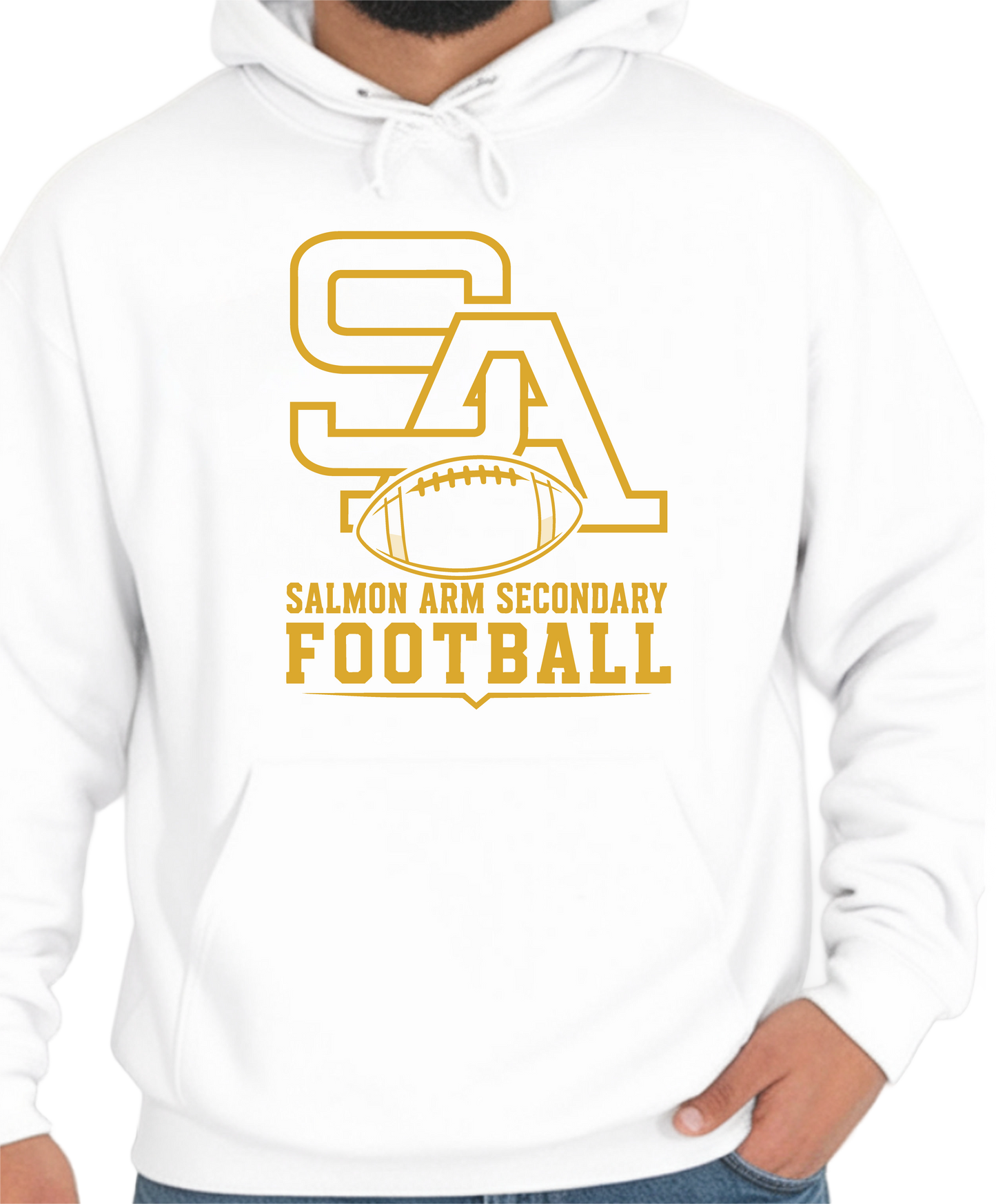 SASS Football Pullover Hoodie