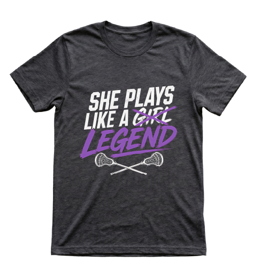 She Plays Like A Legend Tee