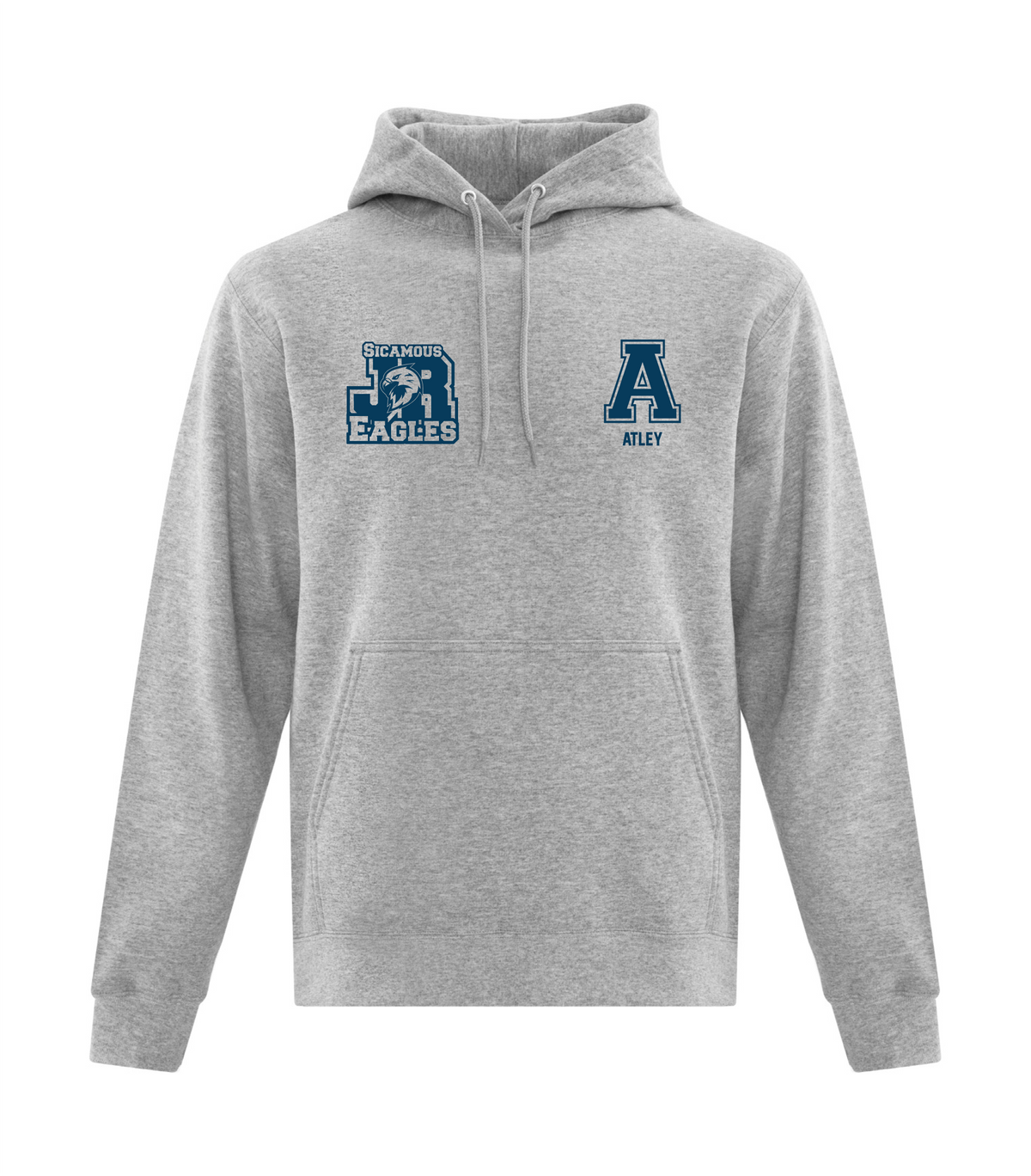 Jr Eagles w/ Name Adult Pullover Hoodie