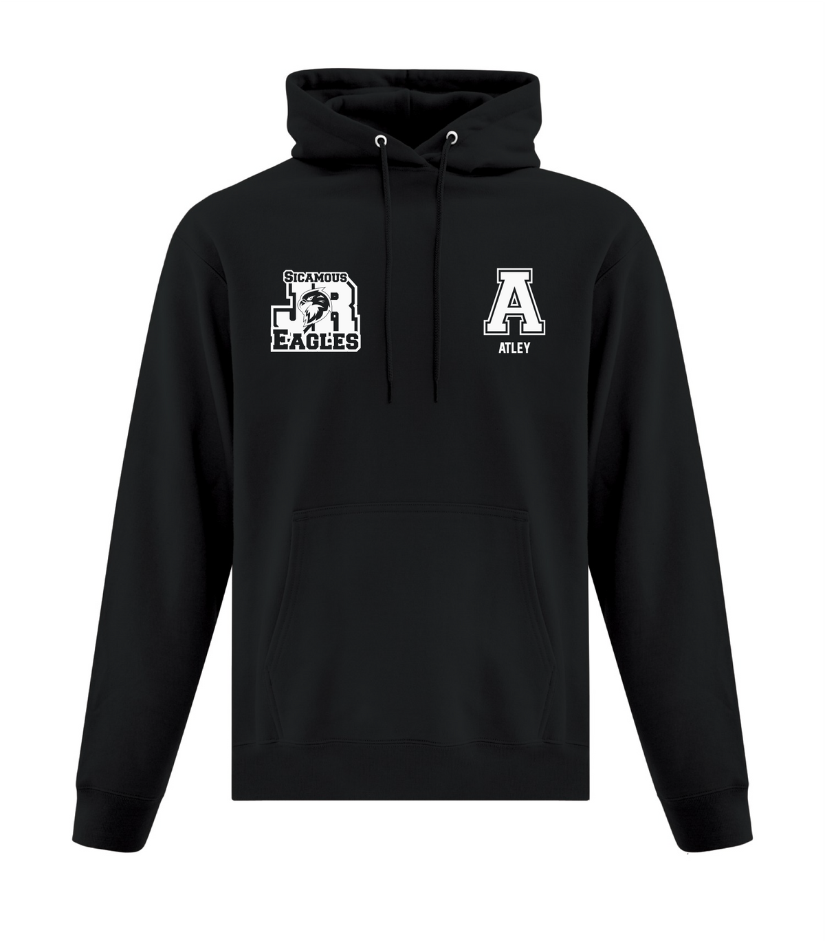 Jr Eagles w/ Name Adult Pullover Hoodie