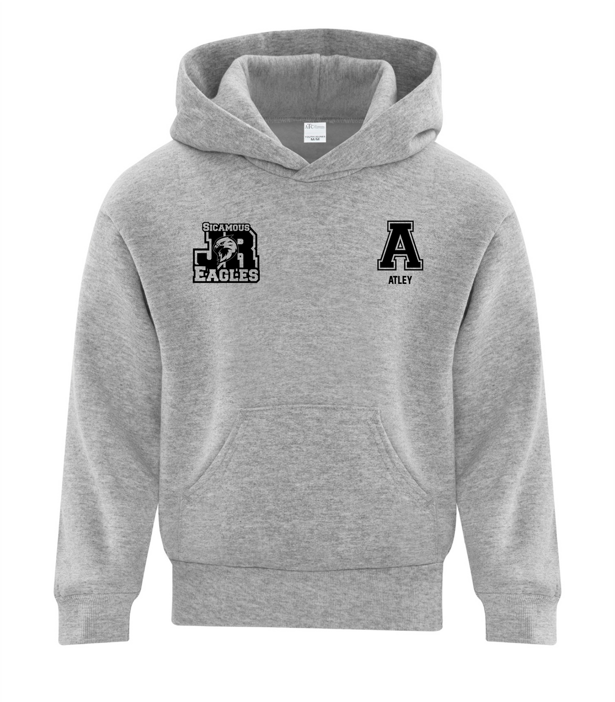 Jr Eagles w/ Name Youth Pullover Hoodie