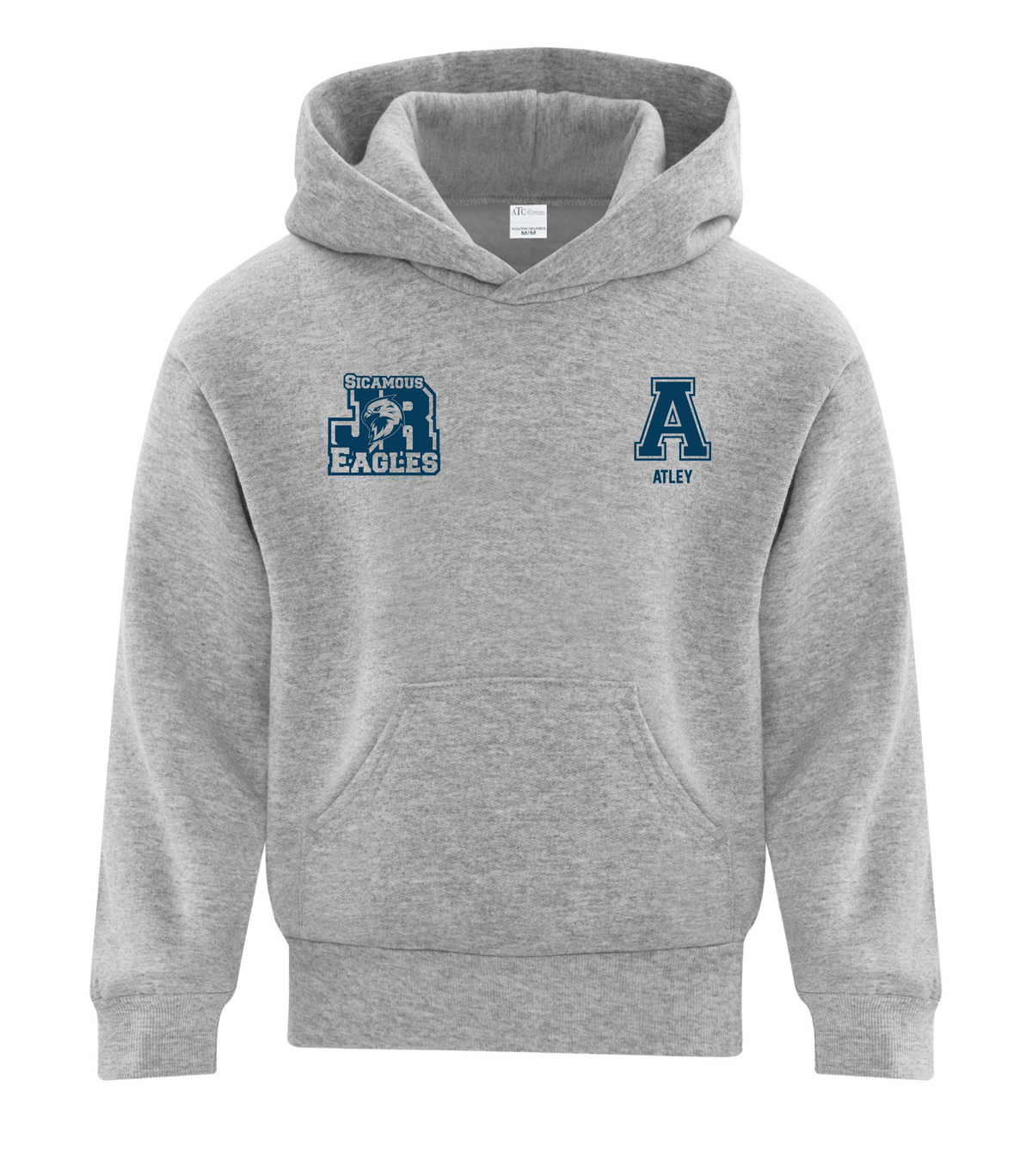 Jr Eagles w/ Name Youth Pullover Hoodie