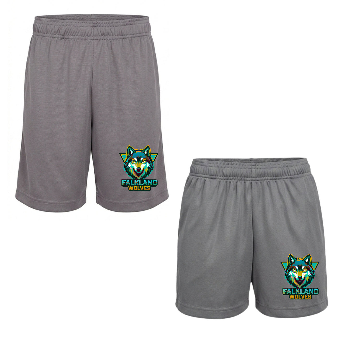 Falkland Wolves Spirit Wear Shorts – Youth & Adult