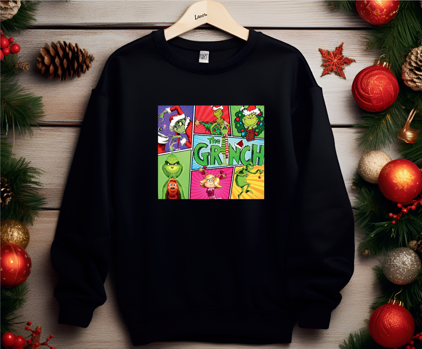 The Grinch Pop Art Crewneck Sweatshirt