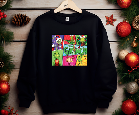 The Grinch Pop Art Crewneck Sweatshirt