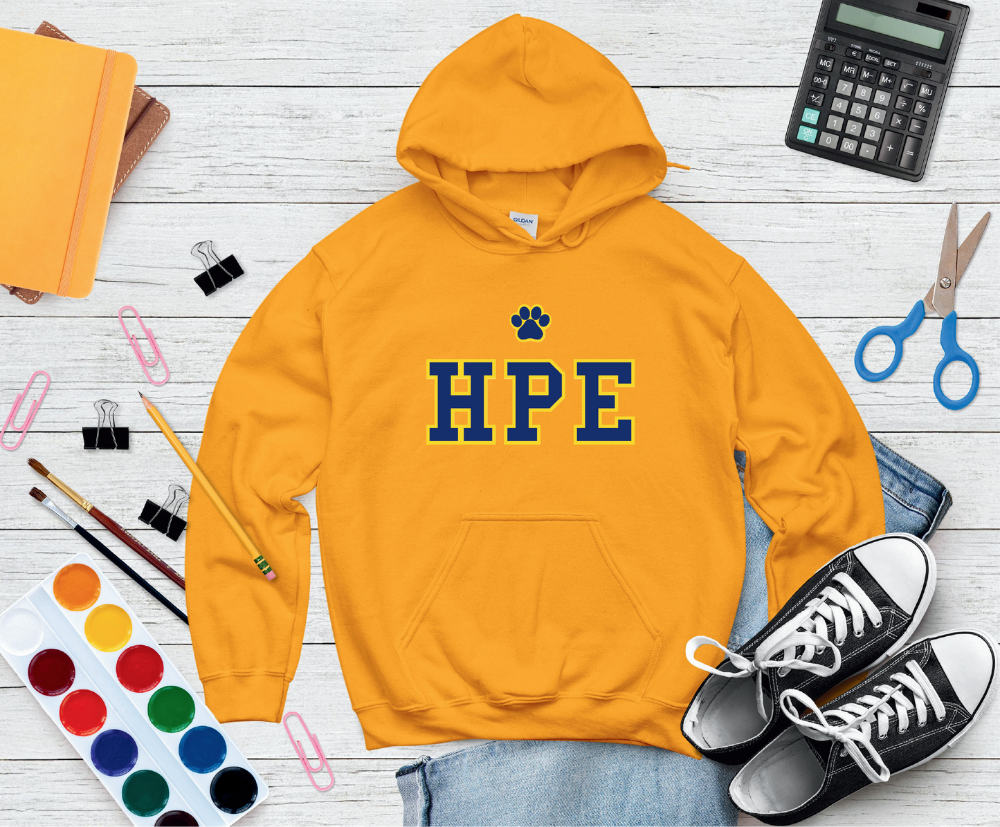 Highland Park Elementary "HPE" Spirit Hoodie