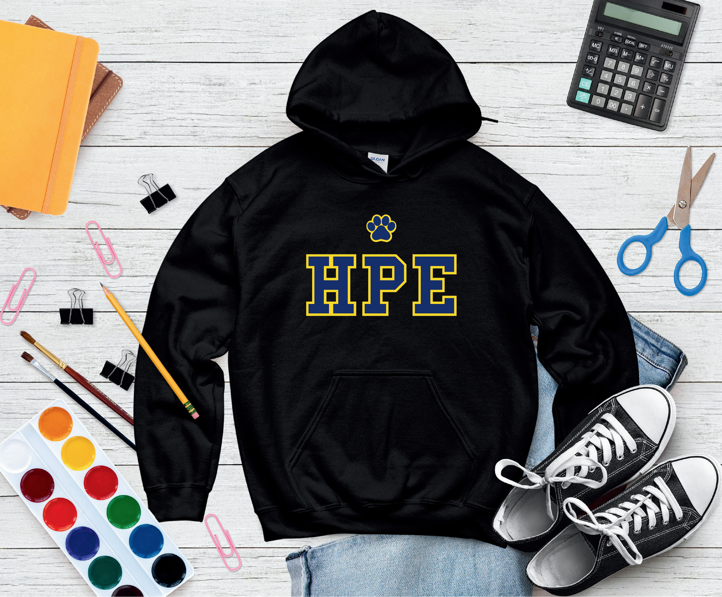 Highland Park Elementary "HPE" Spirit Hoodie