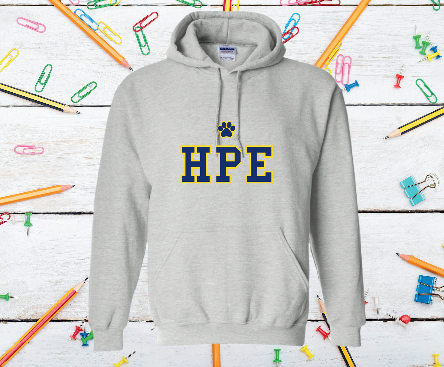 Highland Park Elementary "HPE" Spirit Hoodie