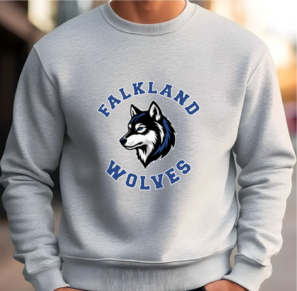 Falkland Wolves - The Wolves Way Crewneck Sweater