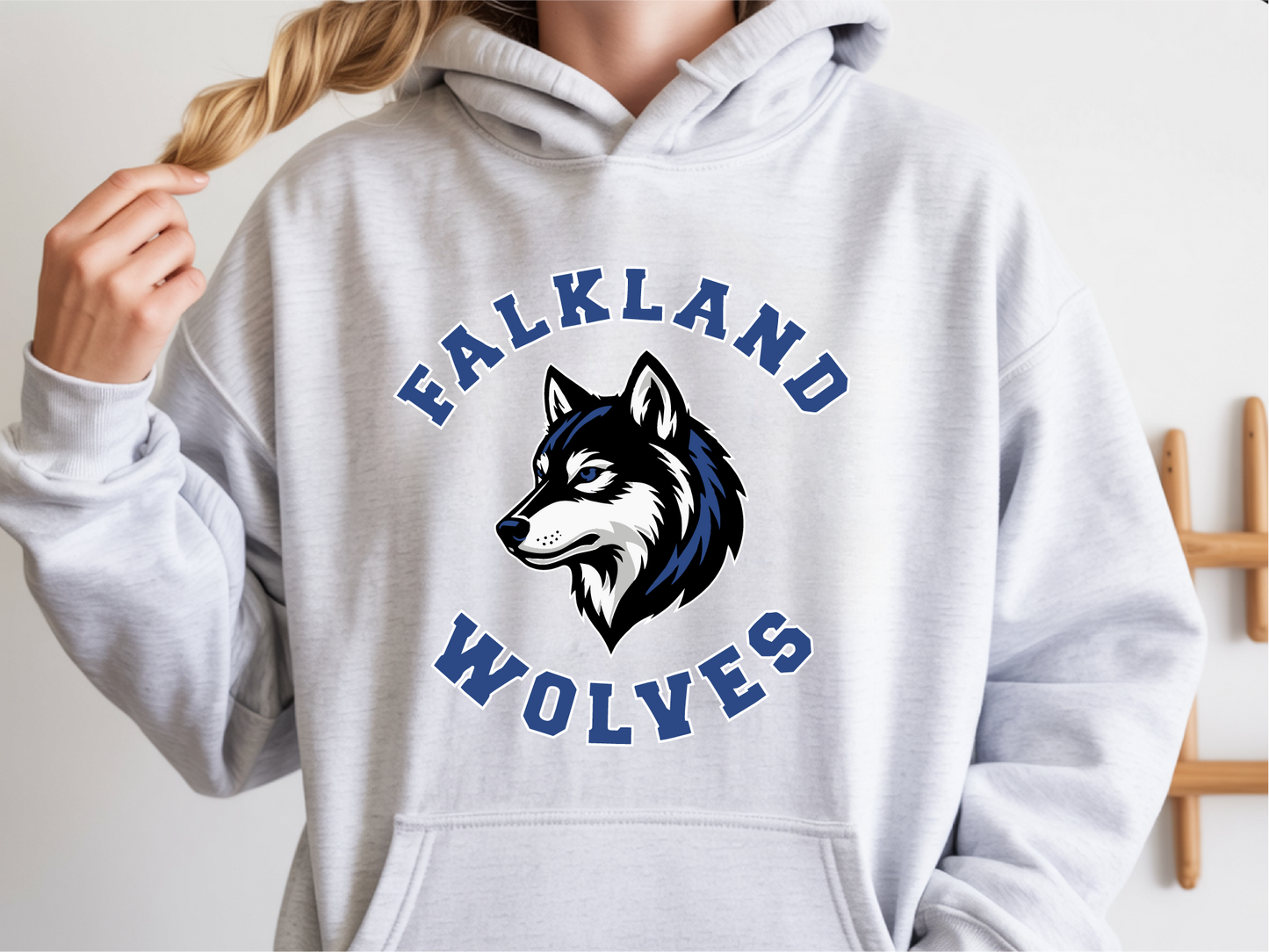 Falkland Wolves - The Wolves Way Pullover Hoodie