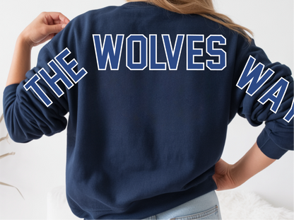 Falkland Wolves - The Wolves Way Crewneck Sweater
