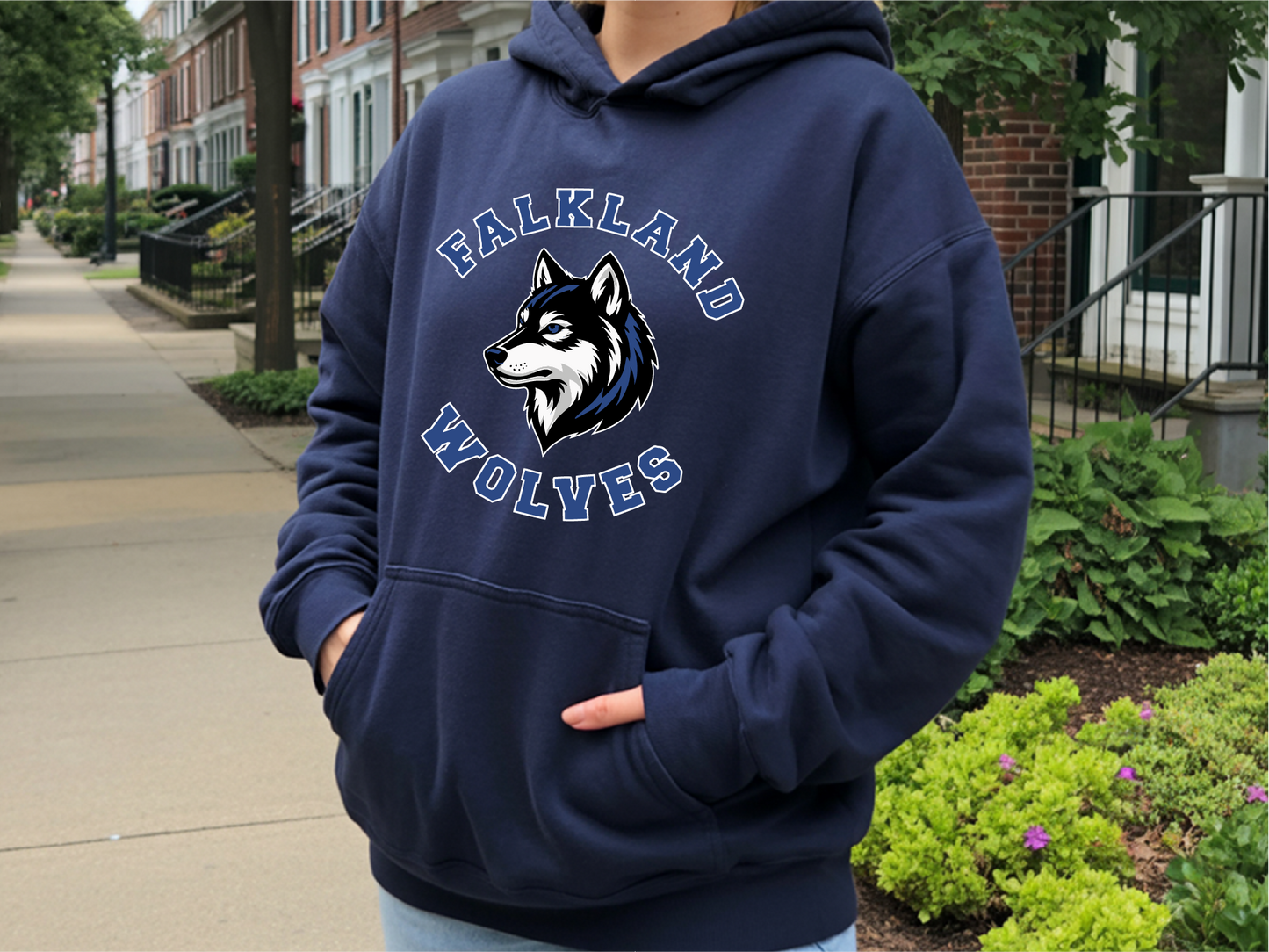 Falkland Wolves - The Wolves Way Pullover Hoodie
