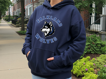Falkland Wolves - The Wolves Way Pullover Hoodie