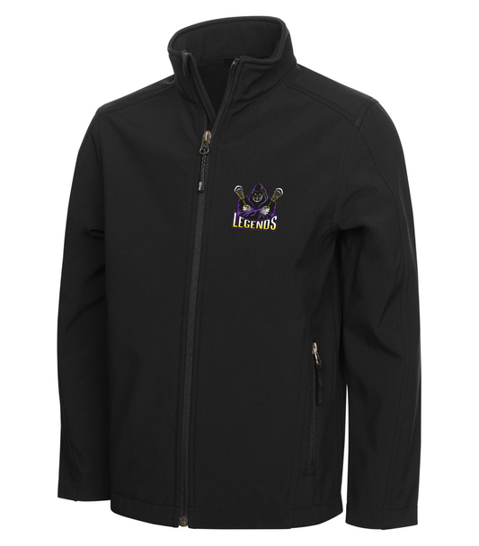 Legends Logo Youth Soft Shell Jacket