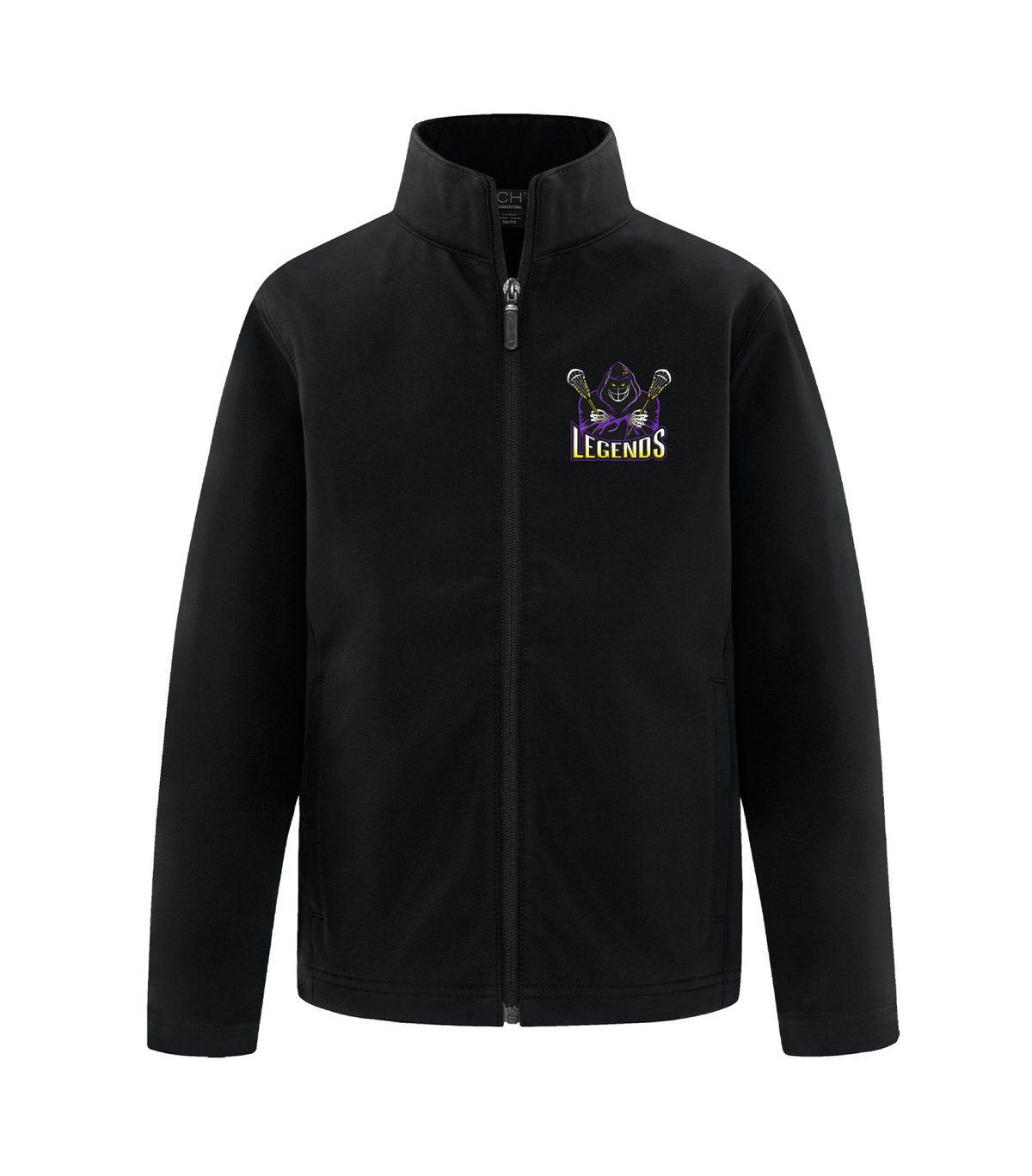 Legends Logo Youth Soft Shell Rain Jacket & Windbreaker