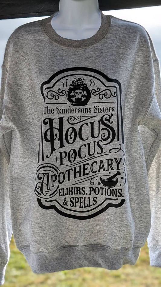 Hocus Pocus Apothecary Crew Neck Sweater