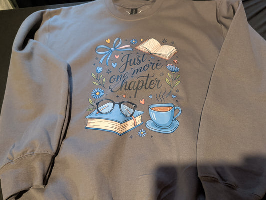 Just One More Chapter - Crewneck Sweater