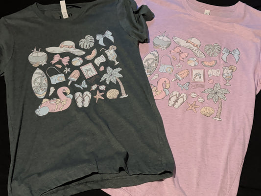 Beach Theme - T-Shirt